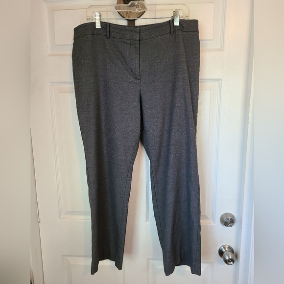 Ann Taylor Woman's Signature Petite Dress Slacks, Size: 14P Color: Grey - Picture 1 of 14